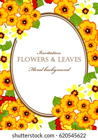 Romantic invitation. Wedding, marriage, bridal, birthday, Valentine's day.