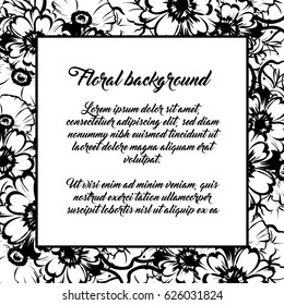 Romantic invitation. Wedding, marriage, bridal, birthday, Valentine's day.