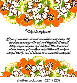 Romantic invitation. Wedding, marriage, bridal, birthday, Valentine's day.