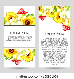 Romantic invitation. Wedding, marriage, bridal, birthday, Valentine's day.