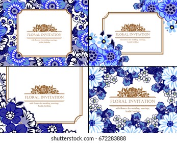 Romantic invitation. Wedding, marriage, bridal, birthday, Valentine's day.