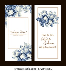 Romantic invitation. Wedding, marriage, bridal, birthday, Valentine's day.