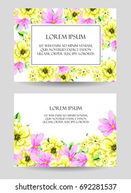 Romantic invitation. Wedding, marriage, bridal, birthday, Valentine's day.