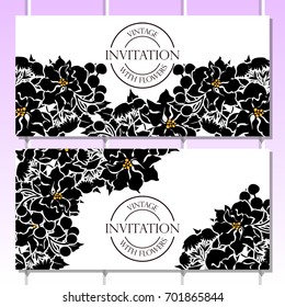 Romantic invitation. Wedding, marriage, bridal, birthday, Valentine's day.