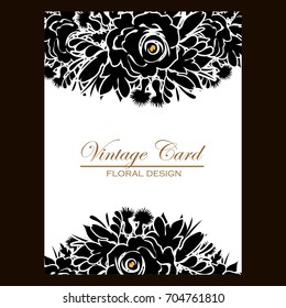 Romantic invitation. Wedding, marriage, bridal, birthday, Valentine's day.