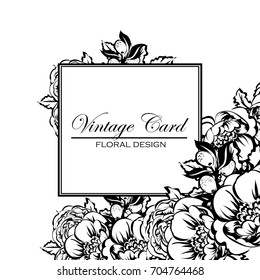 Romantic invitation. Wedding, marriage, bridal, birthday, Valentine's day.