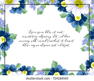 Romantic invitation. Wedding, marriage, bridal, birthday, Valentine's day.