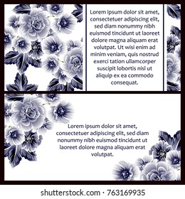 Romantic invitation. Wedding, marriage, bridal, birthday, Valentine's day.