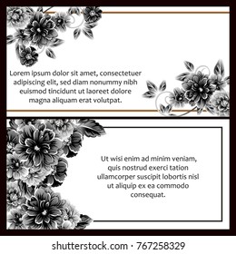 Romantic invitation. Wedding, marriage, bridal, birthday, Valentine's day.