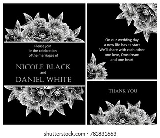 Romantic invitation. Wedding, marriage, bridal, birthday, Valentine's day.