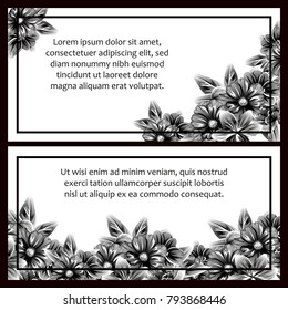 Romantic invitation. Wedding, marriage, bridal, birthday, Valentine's day.