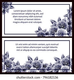 Romantic invitation. Wedding, marriage, bridal, birthday, Valentine's day.