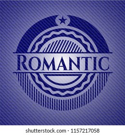 Romantic jean background