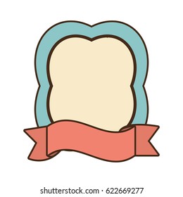 romantic label ribbon decoration