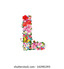 7,417 Letter l flowers Images, Stock Photos & Vectors | Shutterstock