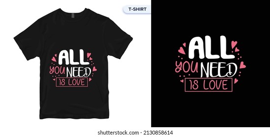 Romantic lettering set. Hand written vector style happy valentines day sign. Calligraphy postcard or poster graphic design typography element.  Calligraphy graphic design typography element.