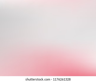 Romantic light pink gradient soft background. Vector illustration