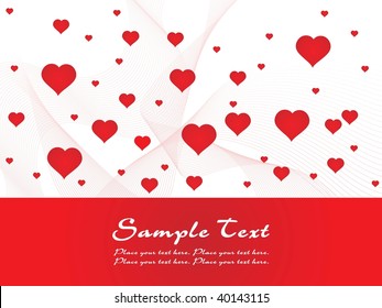 romantic love card for valentine
