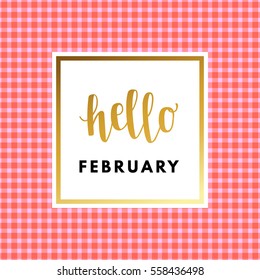 Romantic love creative, printable journaling, Valentine day greeting card. Gold minimal logo in frame on abstract background Vintage modern design for banner, poster, flyer, package template.