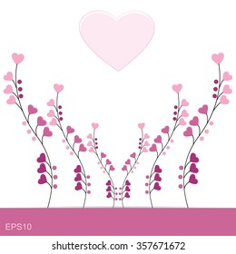 Romantic love design. EPS10