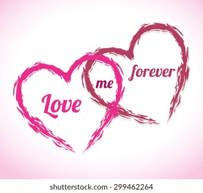 Romantic love design, vector illustration eps 10. Romantic love design, vector illustration eps 10.