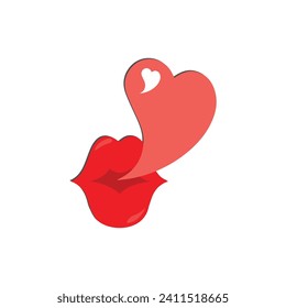 Romantic love elements. Valentine's day cute illustrations. Decorative love elements for festive design. Valentine icon vector. Different romantic objects