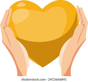 Romantic love elements. Valentine's day cute illustrations. Decorative love elements for festive design. Isolated on white background
