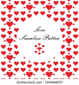 romantic love seamless pattern. Perfect for crafts projects, background, graphic design, scrapbooking 