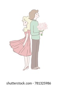 Romantic lovely couple