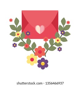 romantic mail flowers