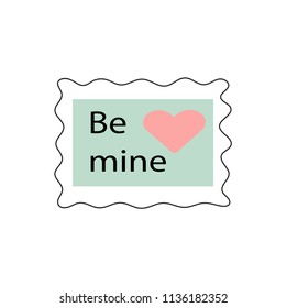 romantic marriage proposal frame vector 