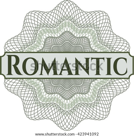 Romantic money style rosette