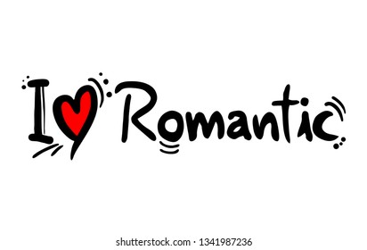 Romantic music style love