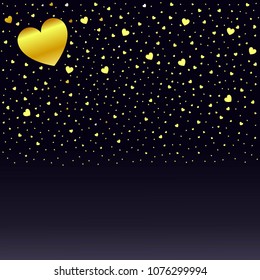 Romantic night sky