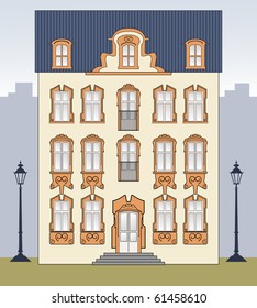 Romantic old house