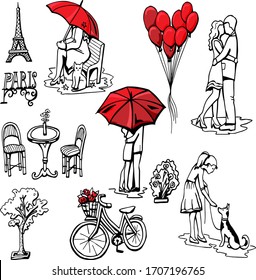 Valentines Drawing Images Stock Photos Vectors Shutterstock