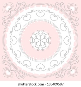 Romantic pattern