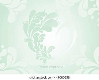 romantic pattern wallpaper