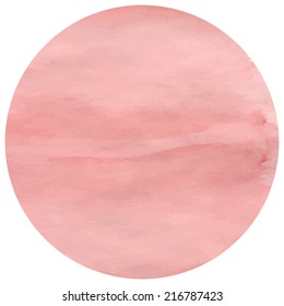 Romantic peach color watercolor background for your design.