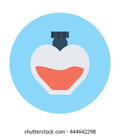 Romantic Perfume Vector Icon