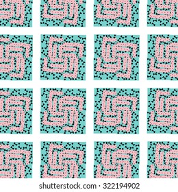 Romantic pink symmetrical pattern to drape gifts for the holidays