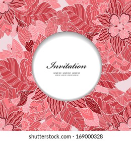 Romantic pretty floral pattern for your design