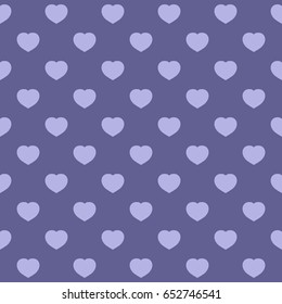 romantic purple seamless background with hearts. vector background. good background for wrapping paper for gifts.