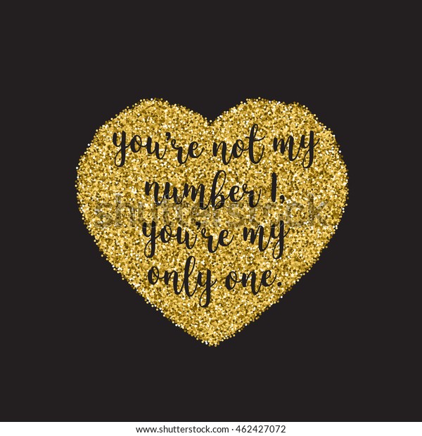 Romantic Quote Valentines Day Cards Prints Stock Vector Royalty Free 462427072