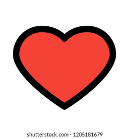 romantic red heart