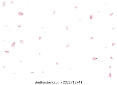 Romantic sakura background. Vector illustration