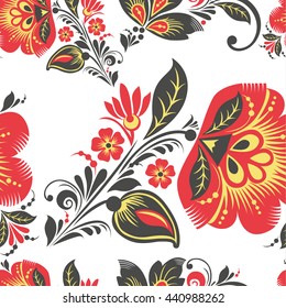 Romantic seamless floral pattern. Seamless pattern can be used for wallpaper, pattern fills, web page backgrounds, surface textures. vector background. Eps 8