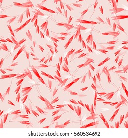 Romantic seamless pattern with hearts. Ornament for Valentines Day, Mother's Day. I love you, thank you card. Background for wedding invitation design, gift wrapping paper, textiles