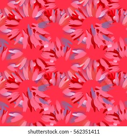 Romantic seamless pattern with hearts. Ornament for Valentines Day, Mother's Day. I love you, thank you card. Background for wedding invitation design, gift wrapping paper, textiles