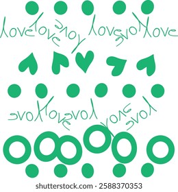 Romantic seamless pattern. Love concept background. Seamless pattern can be used for wallpaper, pattern fills, web page  textures.